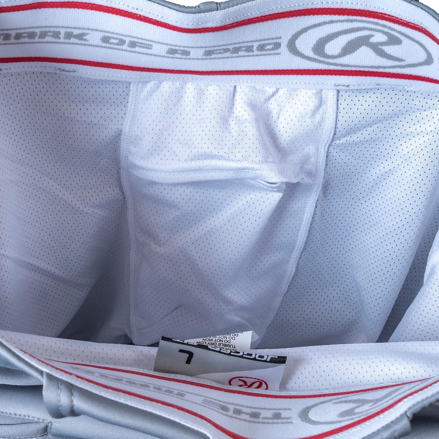 imageRawlings  Mens Pro 150 Series Baseball Pants  Pro Taper Fit  Adult Sizes  Piped  Multiple ColorsGrey