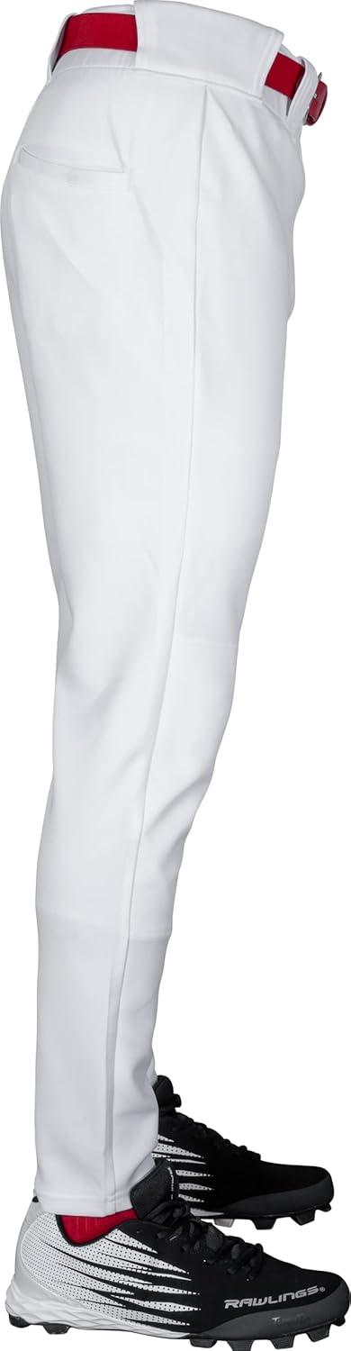 imageRawlings  Mens Pro 150 Series Baseball Pants  Pro Taper Fit  Adult Sizes  Piped  Multiple ColorsWhite