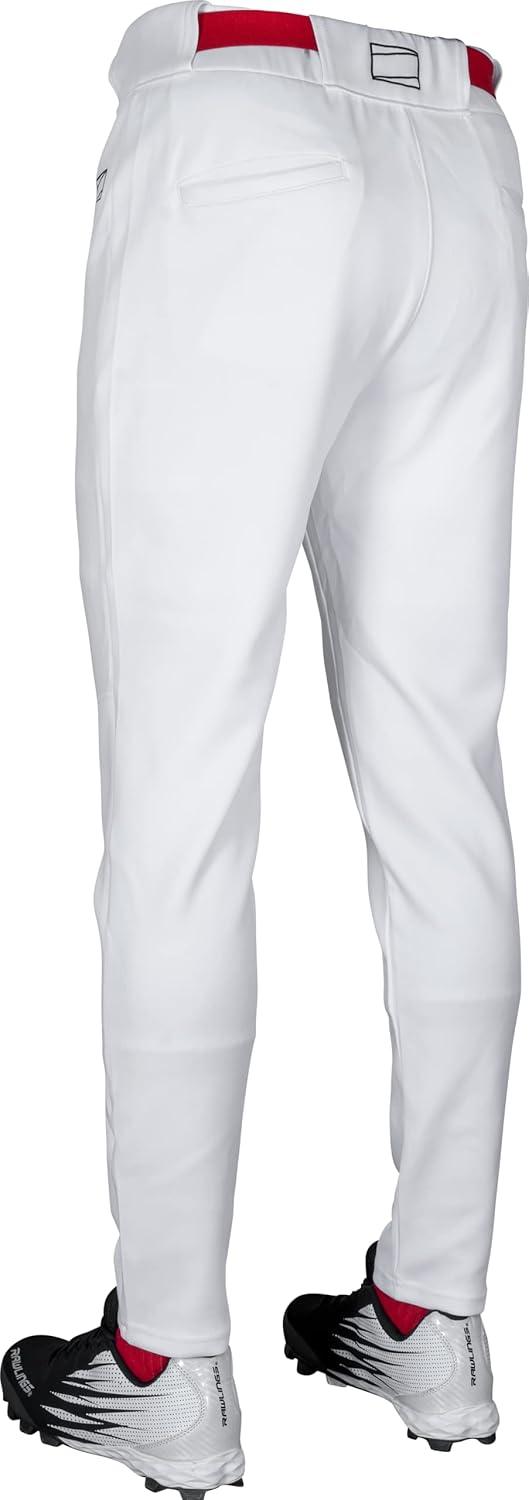 imageRawlings  Mens Pro 150 Series Baseball Pants  Pro Taper Fit  Adult Sizes  Piped  Multiple ColorsWhite