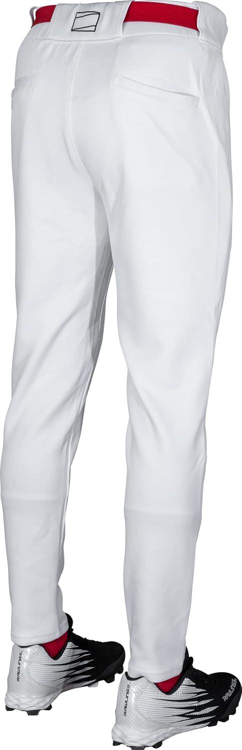 imageRawlings  Mens Pro 150 Series Baseball Pants  Pro Taper Fit  Adult Sizes  Piped  Multiple ColorsWhite