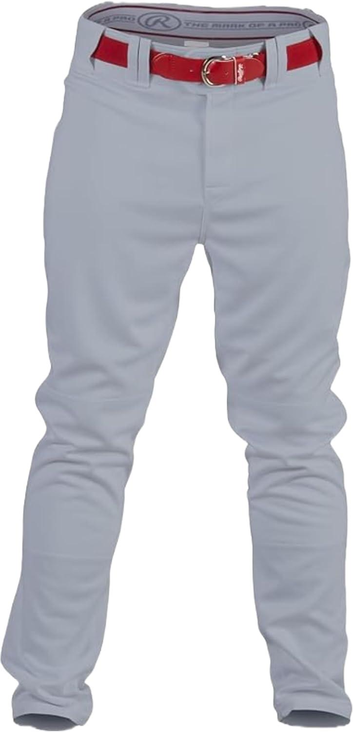 imageRawlings  PRO 150 Series Baseball Pants  Full Length SemiRelaxed Fit  Youth Sizes  Solid  Multiple ColorsGrey