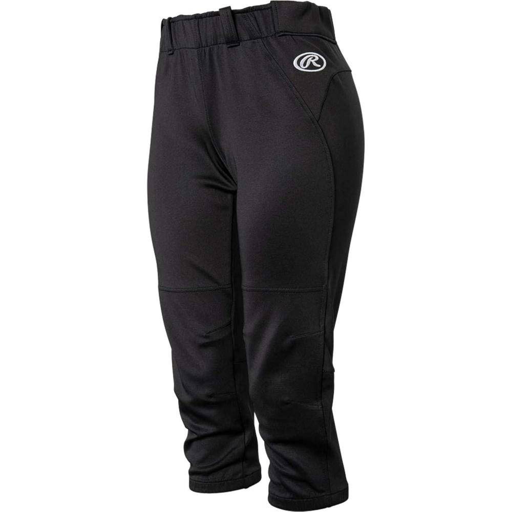 imagePremium Yoga Style GamePractice Fastpitch Softball Pant Adult Solid ColorBlack