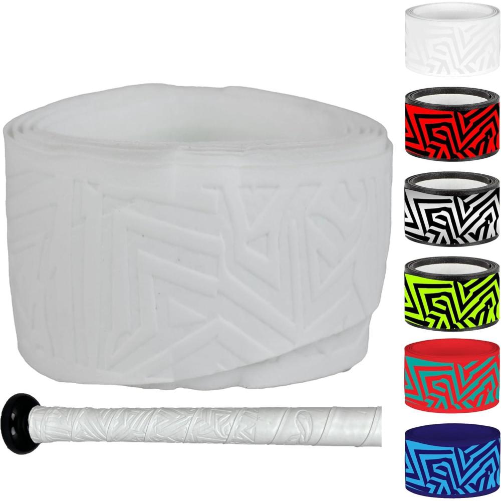 imageRawlings  100mm  180mm  275mm Bat Grip  Baseball  Softball  Multiple ColorsWhite  Standard Thickness