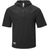 imageRawlings  Mens Colorsync Short Sleeve Hooded Cage Jacket  Athletic Training Apparel  Adult Sizes  Multiple ColorsBlack