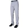 imageRawlings SemiRelaxed Full Length Baseball Pant  Solid amp Piped Options  Youth Sizes  Multiple ColorsGrey  Navy