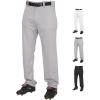 imageRawlings SemiRelaxed Full Length Baseball Pant  Solid amp Piped Options  Youth Sizes  Multiple ColorsGrey