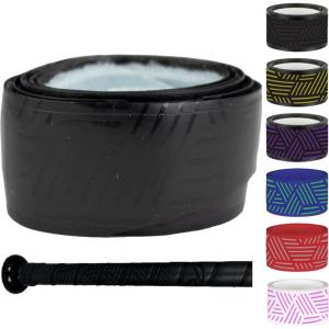 Rawlings | 1.00mm / 1.80mm / 2.75mm Bat Grip | Baseball / Softball | Multiple Colors(Black | Standard Thickness)