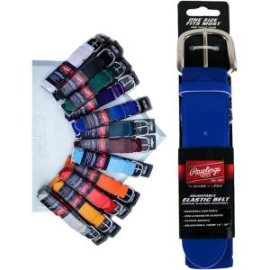 Rawlings | Elastic Game Day Belt | Baseball/Softball | Adult/Youth | Multiple Colors(Royal Blue)