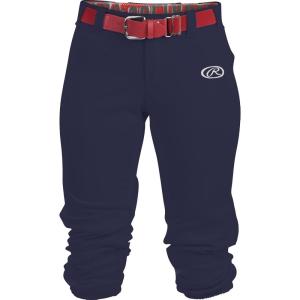 Rawlings | Launch Series Fastpitch Softball Pants | Youth Sizes | Multiple Colors(Navy)