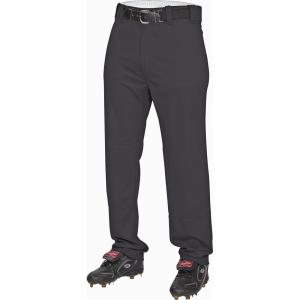 Rawlings | PRO 150 Series Baseball Pants | Full Length Semi-Relaxed Fit | Youth Sizes | Piped | Multiple Colors(Black)
