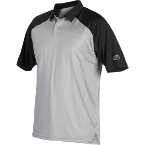 Rawlings Men’s Colorsync Polo(Grey/Black)