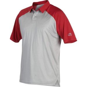 Rawlings Men’s Colorsync Polo(Grey/Red)