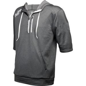 Rawlings Men’s Half Sleeve Performance Hoodie(Grey)