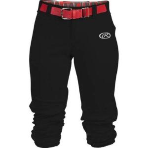 Rawlings Womens Launch Series Fastpitch Softball Pants | Adult Sizes | Multiple Colors(Black)