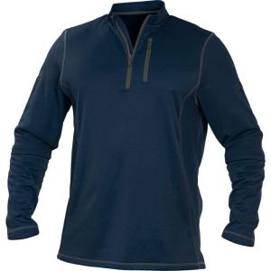 Rawlings mens Adult 1/4 Zip Fleece Series(Navy)
