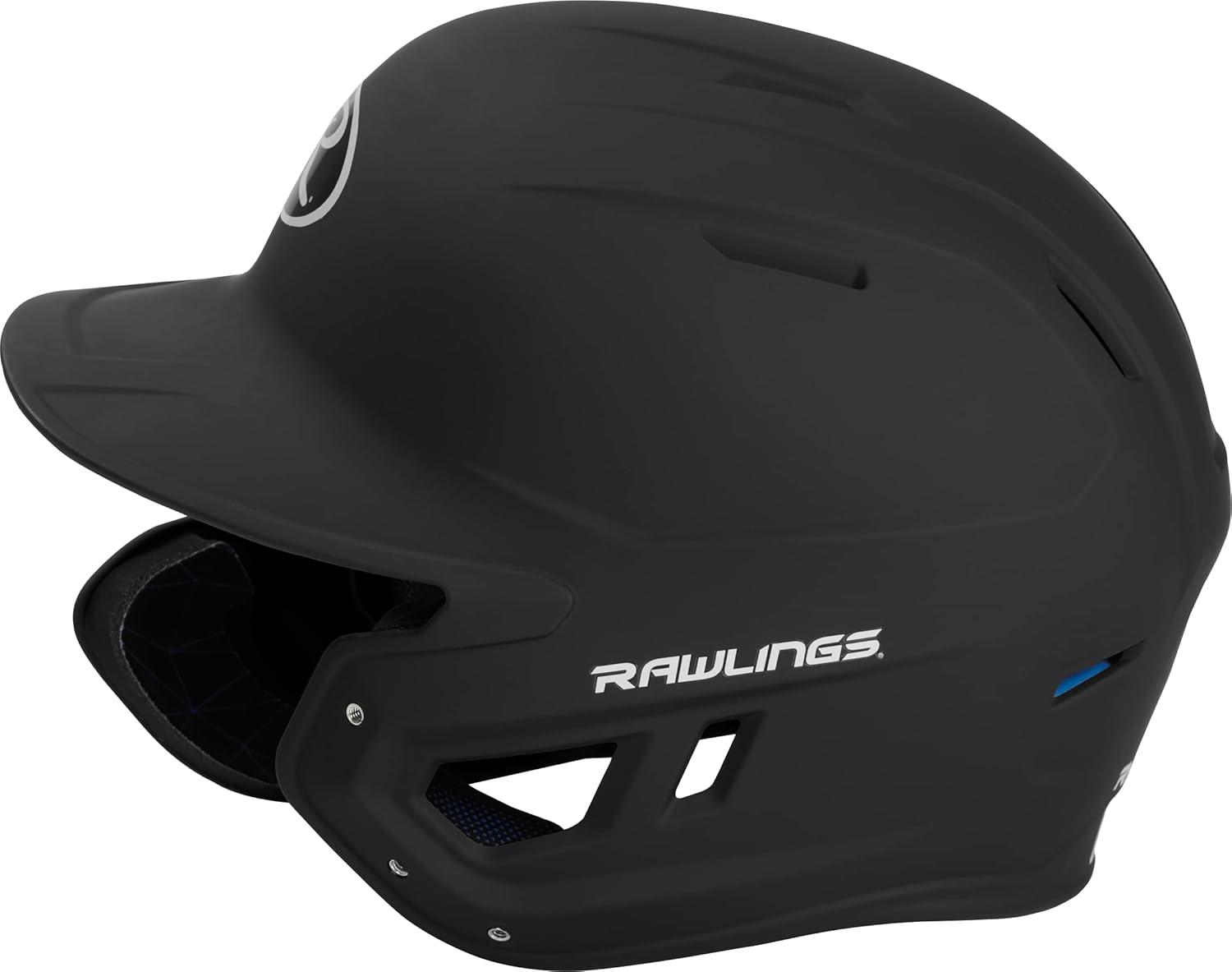 imageRawlings  MACH Adjust Baseball Batting Helmet  Adjustable Face Guard  Matte  JR amp SR Sizes  Multiple ColorsMatte Black