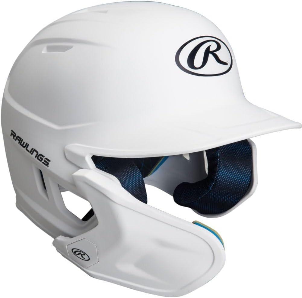 imageRawlings  MACH Adjust Baseball Batting Helmet  Adjustable Face Guard  Matte  JR amp SR Sizes  Multiple ColorsMatte White
