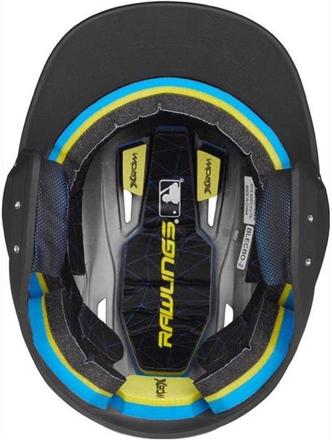 imageRawlings  MACH Baseball Batting Helmet  Matte  JR amp SR Sizes  Multiple ColorsMatte Black