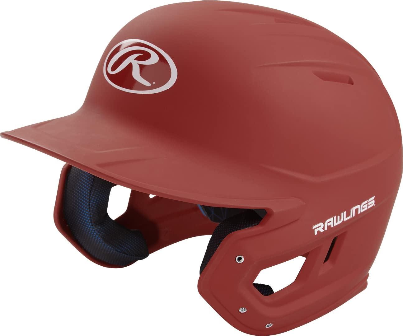 imageRawlings  MACH Baseball Batting Helmet  Matte  JR amp SR Sizes  Multiple ColorsMatte Cardinal