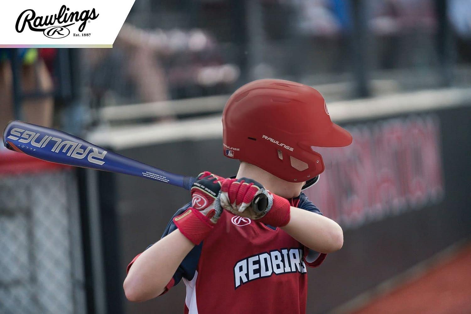 imageRawlings  MACH Baseball Batting Helmet  Matte  JR amp SR Sizes  Multiple ColorsMatte Cardinal