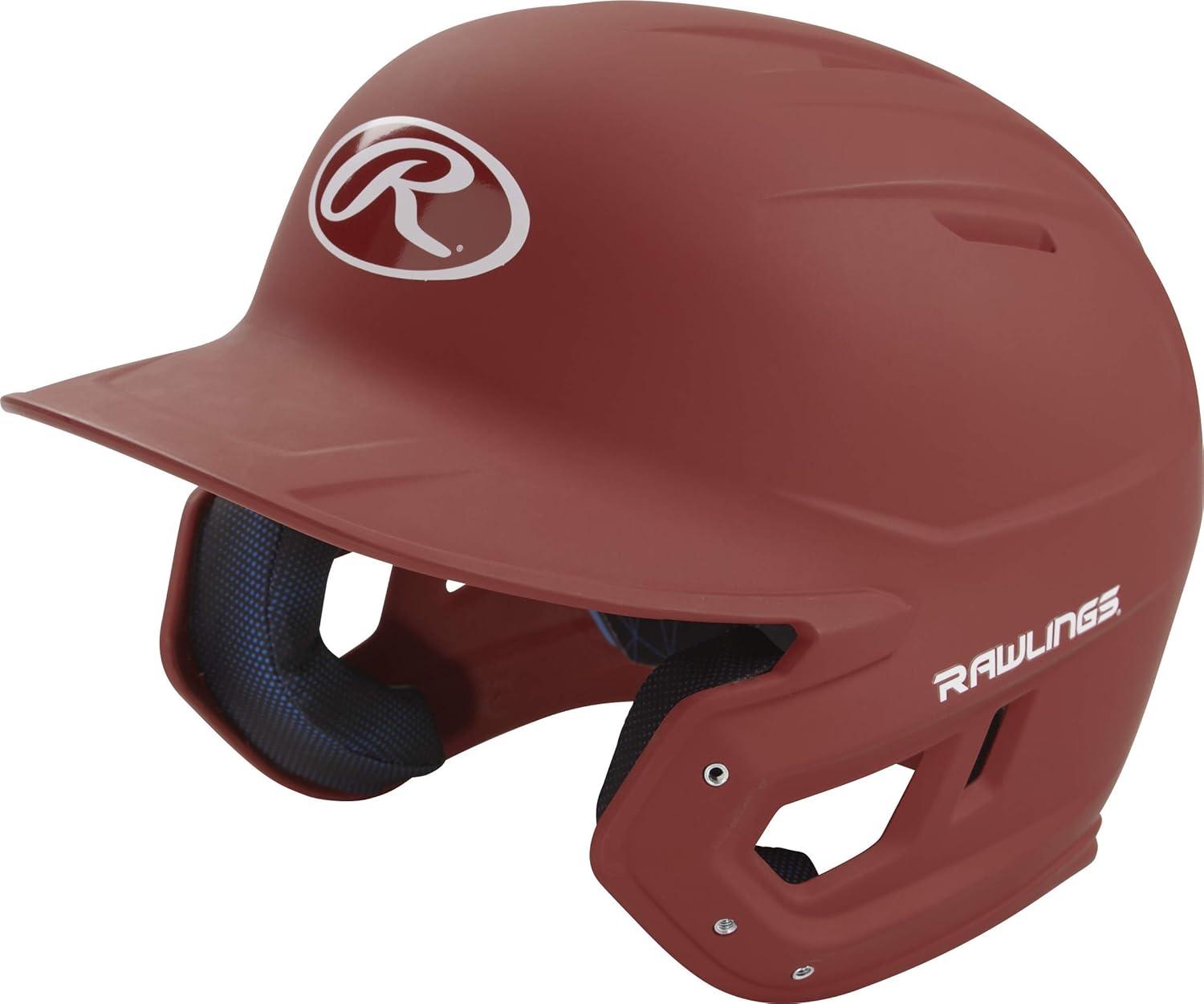 imageRawlings  MACH Baseball Batting Helmet  Matte  JR amp SR Sizes  Multiple ColorsMatte Cardinal