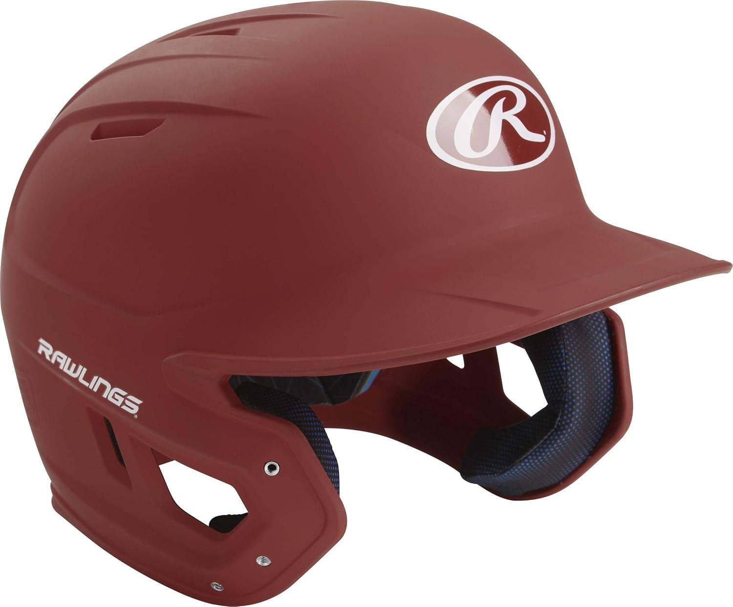 imageRawlings  MACH Baseball Batting Helmet  Matte  JR amp SR Sizes  Multiple ColorsMatte Cardinal