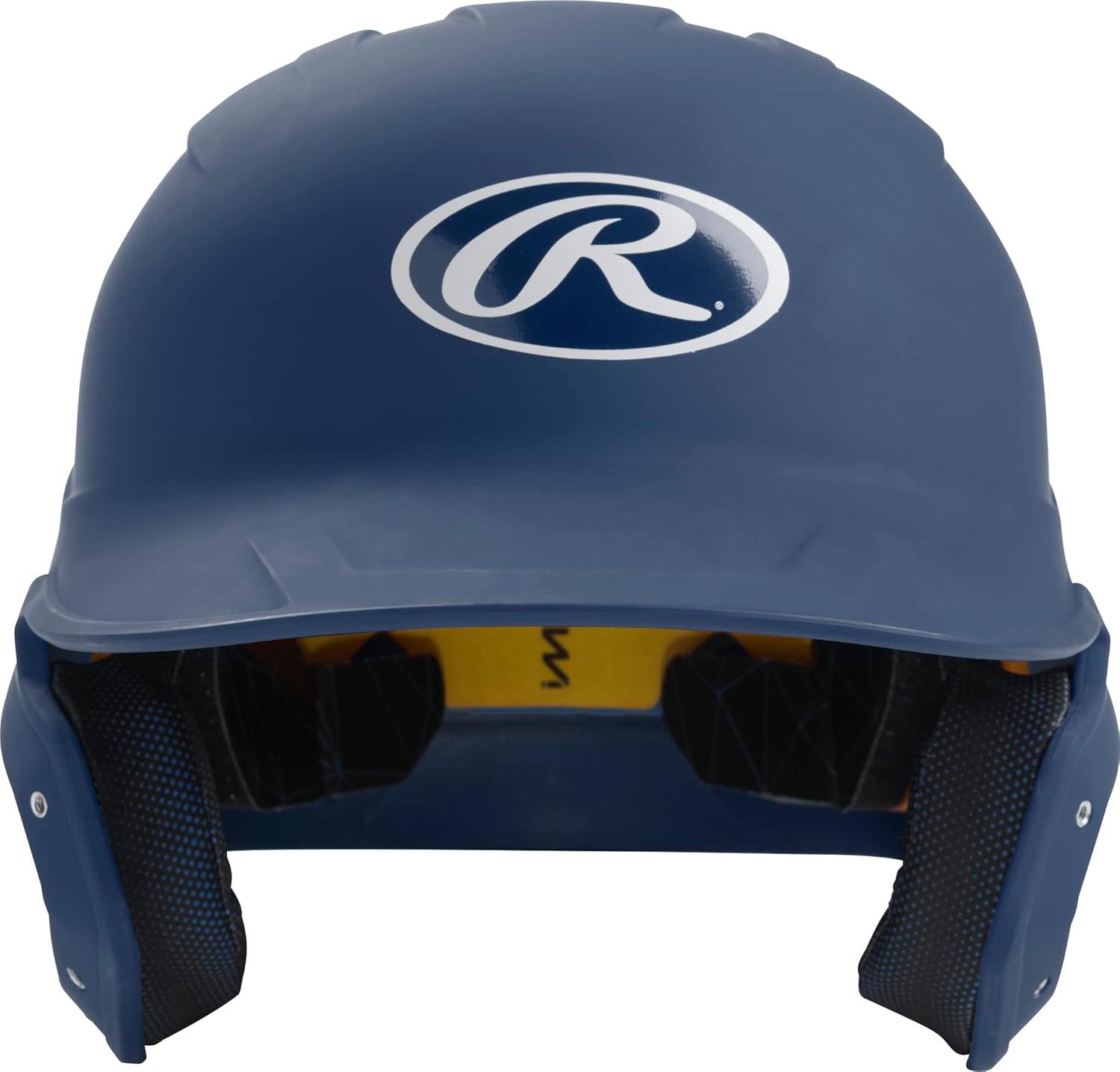 imageRawlings  MACH Baseball Batting Helmet  Matte  JR amp SR Sizes  Multiple ColorsMatte Navy
