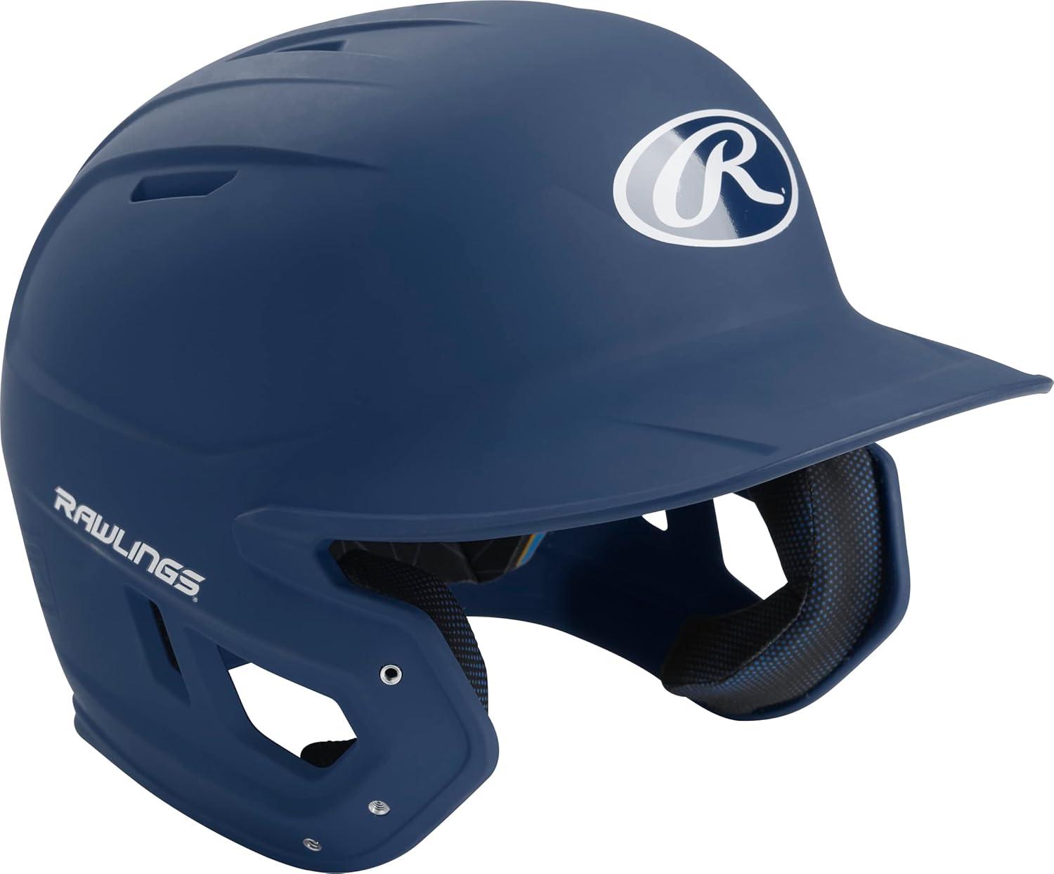 imageRawlings  MACH Baseball Batting Helmet  Matte  JR amp SR Sizes  Multiple ColorsMatte Navy