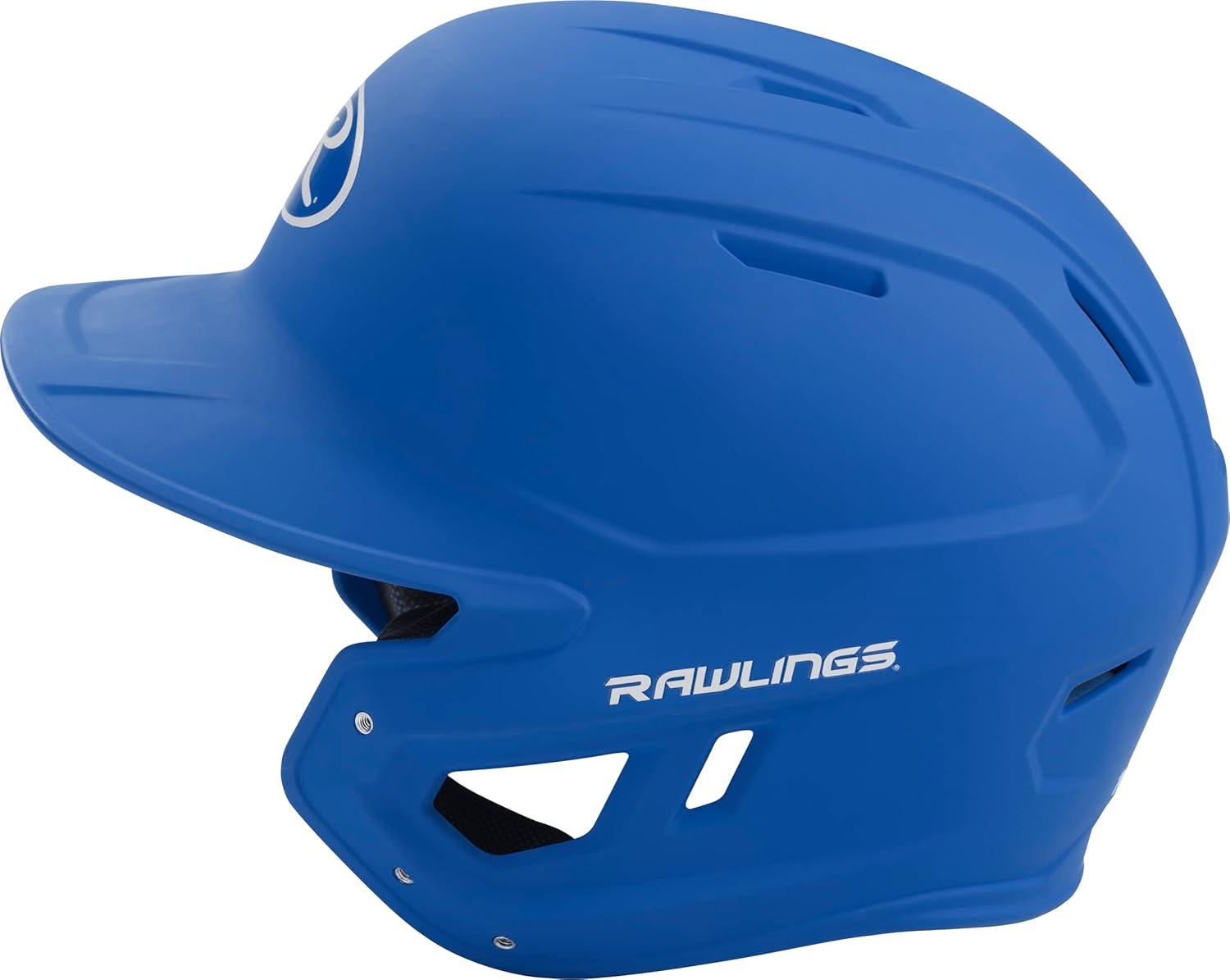 imageRawlings  MACH Baseball Batting Helmet  Matte  JR amp SR Sizes  Multiple ColorsMatte Royal