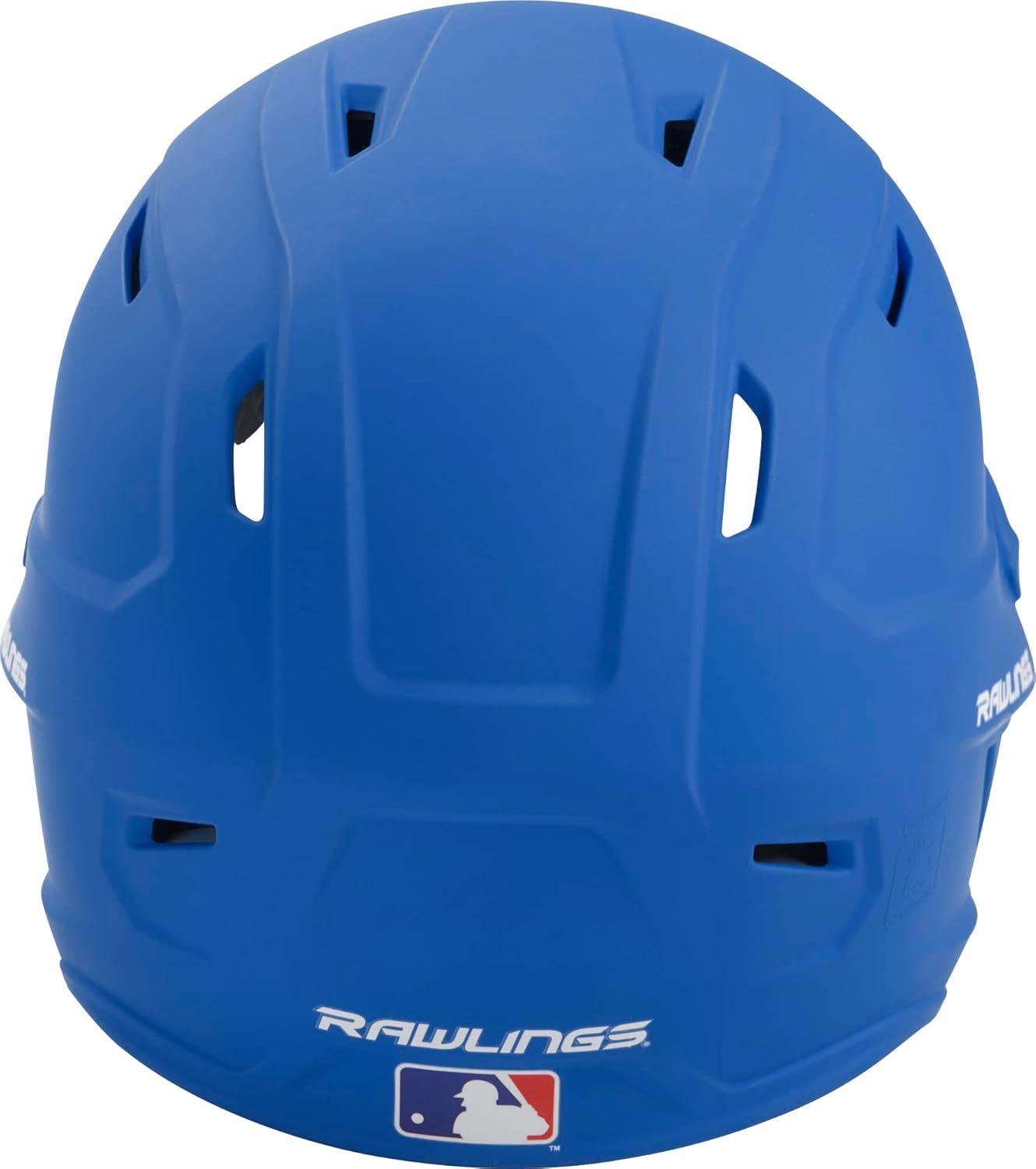 imageRawlings  MACH Baseball Batting Helmet  Matte  JR amp SR Sizes  Multiple ColorsMatte Royal