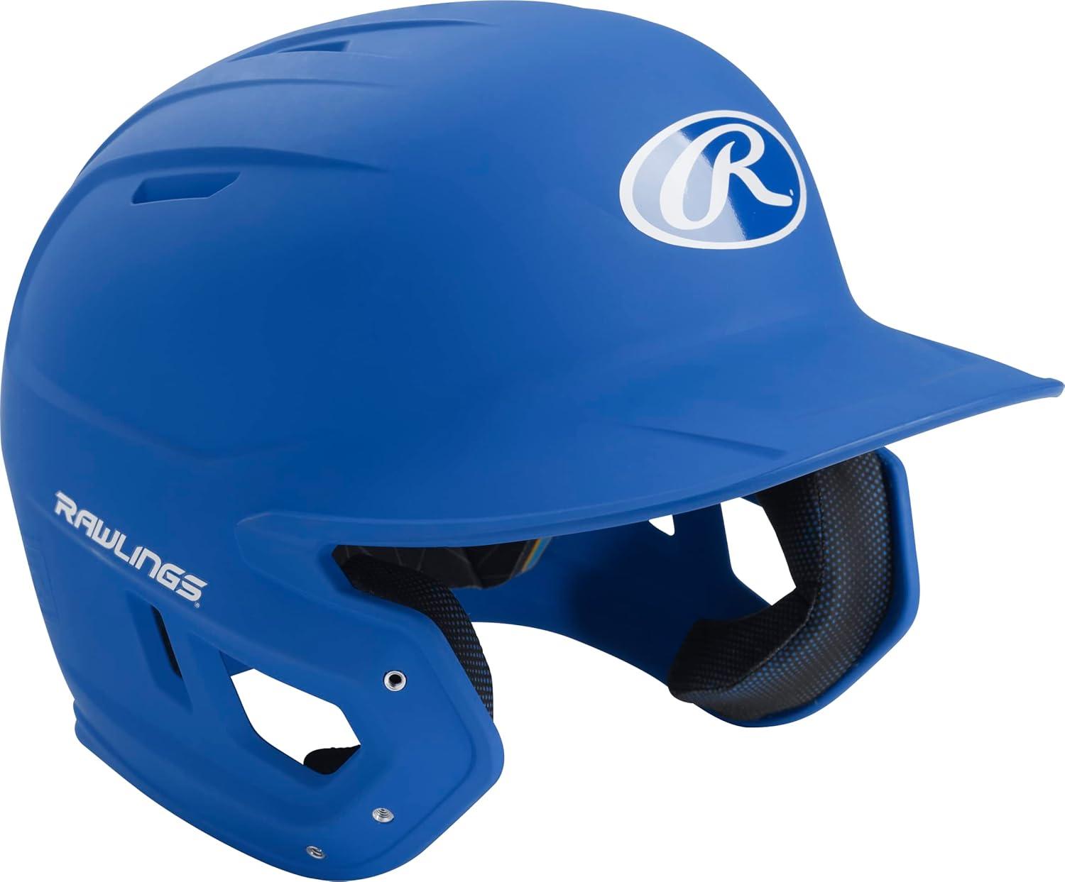 imageRawlings  MACH Baseball Batting Helmet  Matte  JR amp SR Sizes  Multiple ColorsMatte Royal