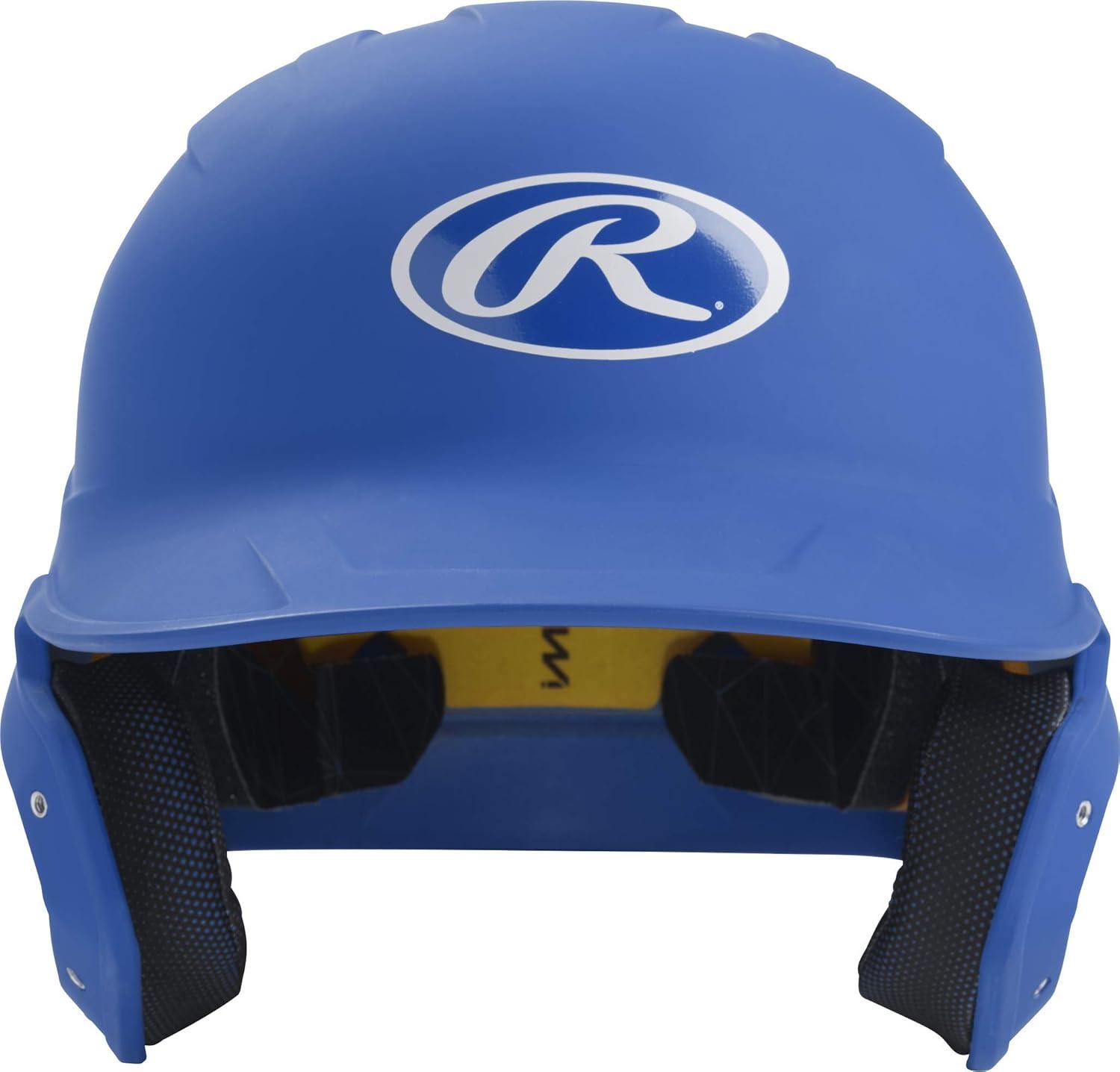 imageRawlings  MACH Baseball Batting Helmet  Matte  JR amp SR Sizes  Multiple ColorsMatte Royal