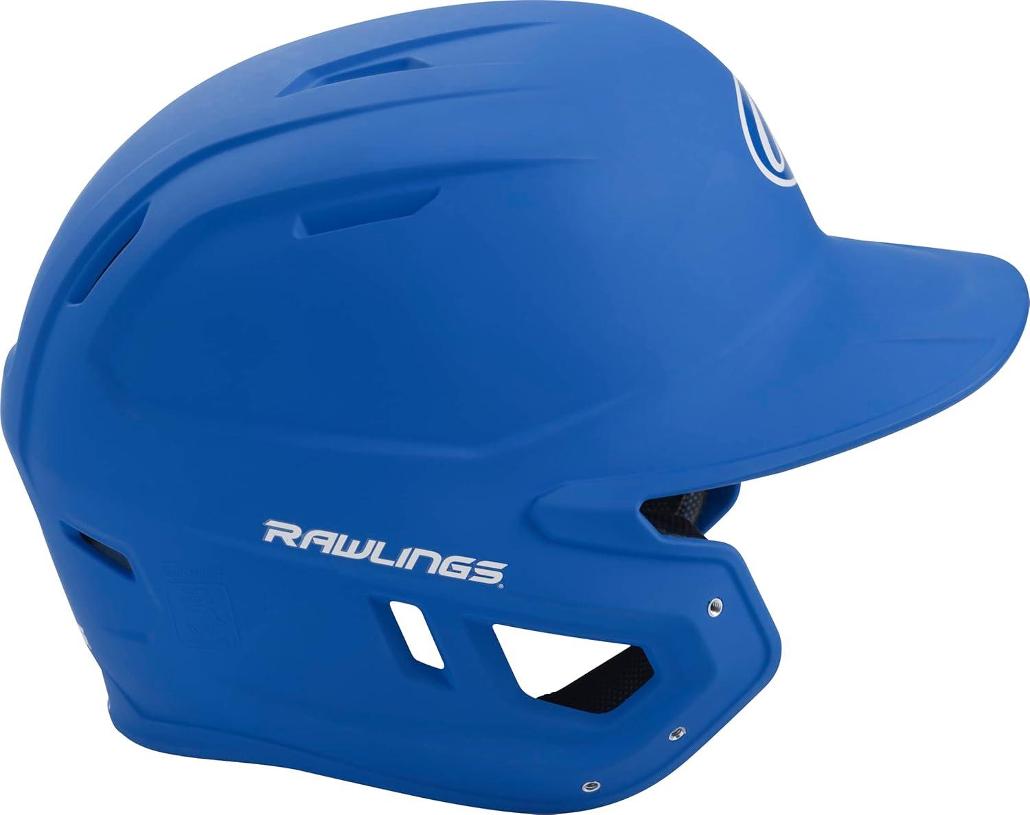 imageRawlings  MACH Baseball Batting Helmet  Matte  JR amp SR Sizes  Multiple ColorsMatte Royal