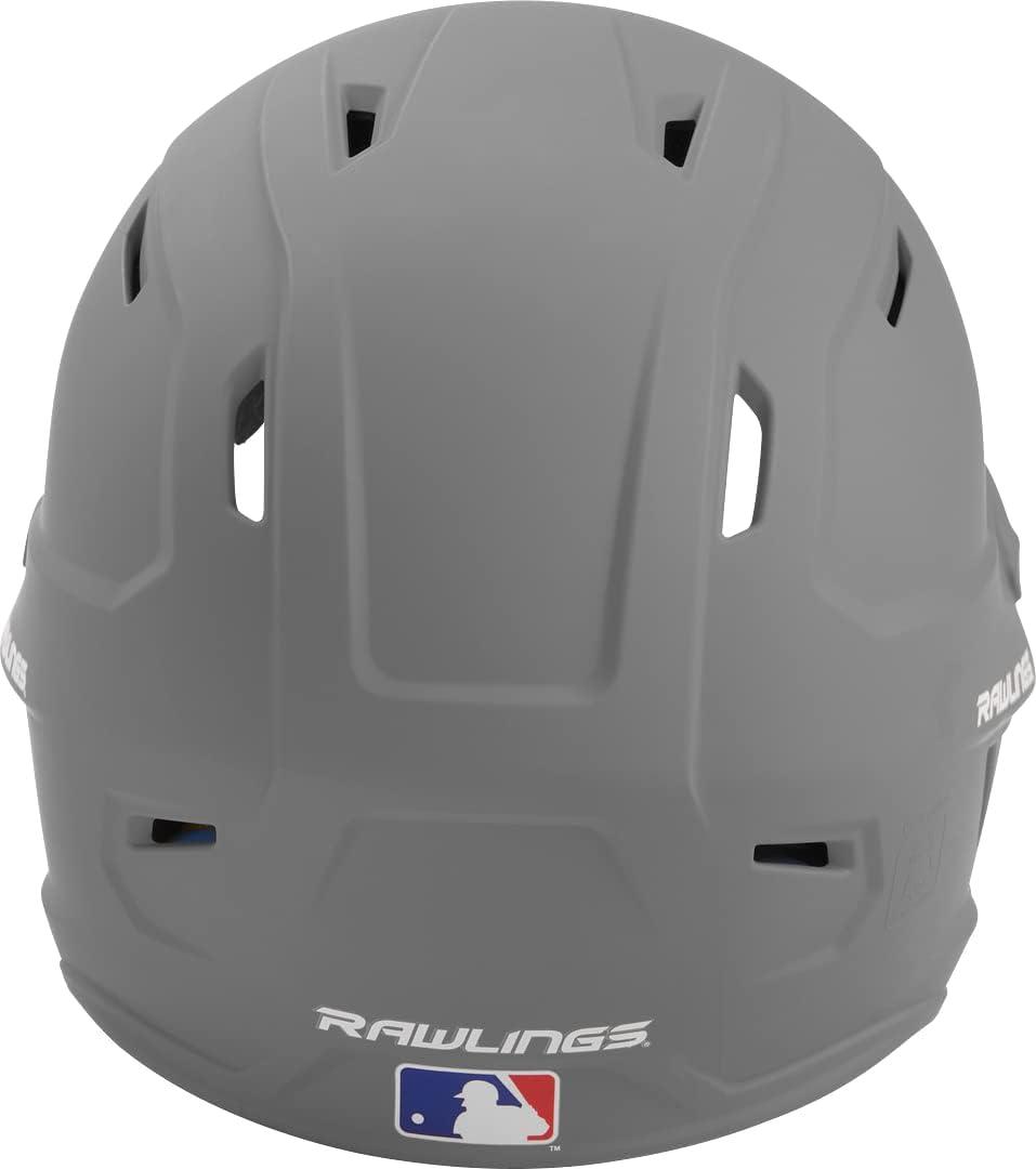 imageRawlings  MACH Baseball Batting Helmet  Matte  JR amp SR Sizes  Multiple ColorsMatte Silver