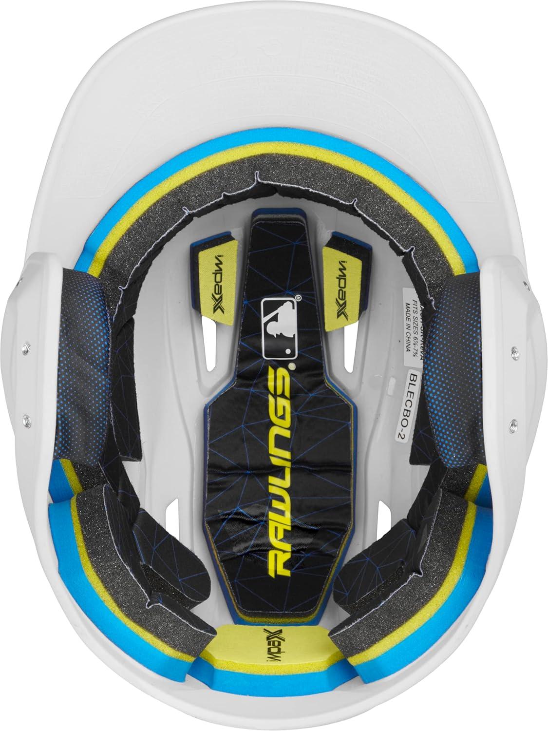 imageRawlings  MACH Baseball Batting Helmet  Matte  JR amp SR Sizes  Multiple ColorsMatte White