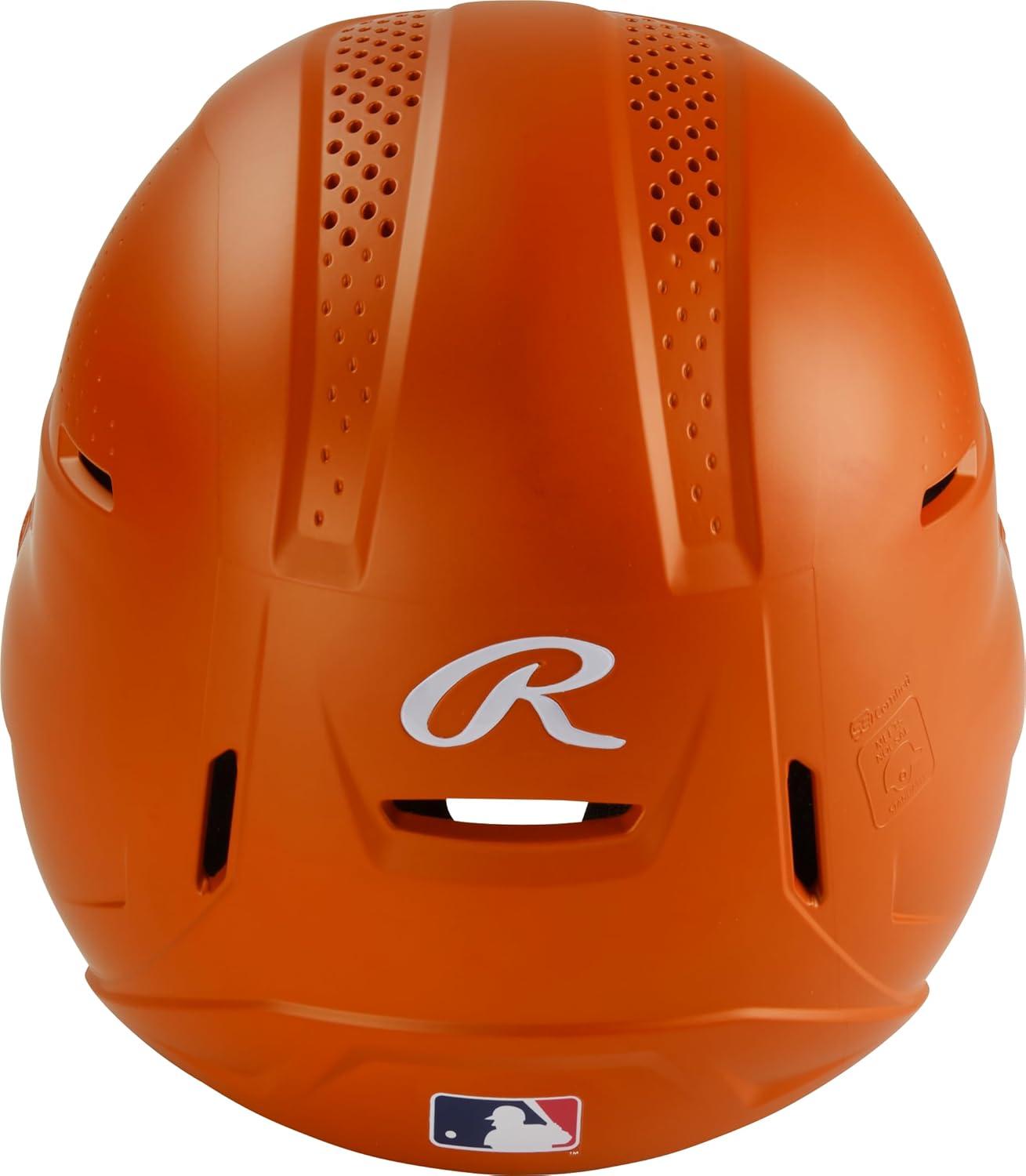 imageRawlings Rawlings  RX2 Series Baseball Batting Helmet  Matte  JR amp SR Sizes  Multiple ColorsAthletic Orange