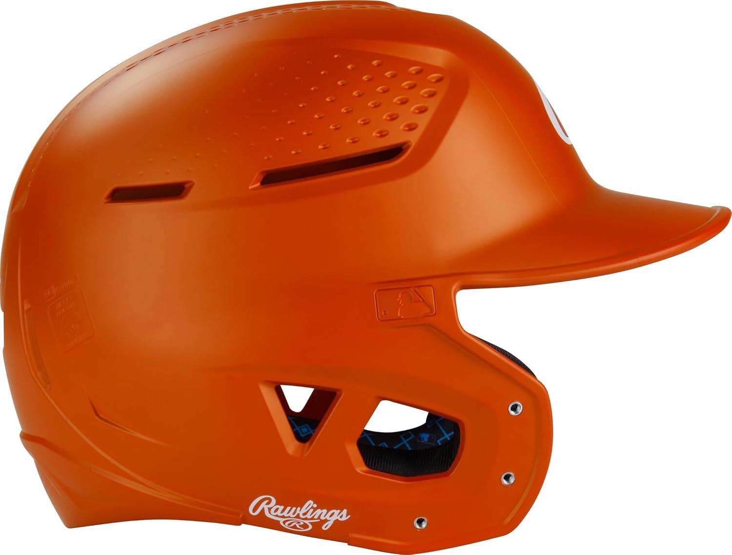 imageRawlings Rawlings  RX2 Series Baseball Batting Helmet  Matte  JR amp SR Sizes  Multiple ColorsAthletic Orange