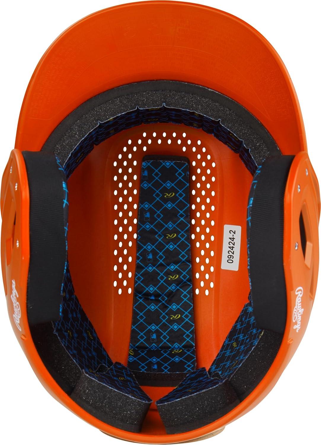 imageRawlings Rawlings  RX2 Series Baseball Batting Helmet  Matte  JR amp SR Sizes  Multiple ColorsAthletic Orange