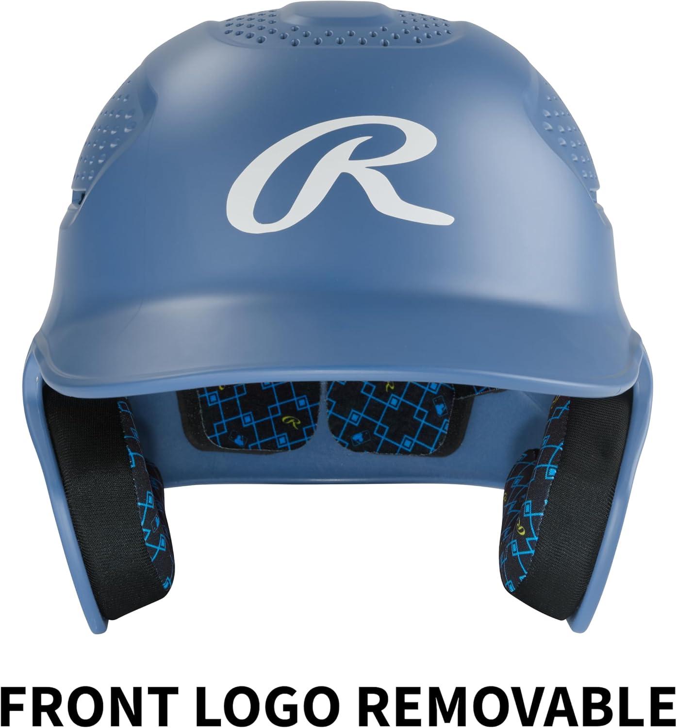 imageRawlings Rawlings  RX2 Series Baseball Batting Helmet  Matte  JR amp SR Sizes  Multiple ColorsColumbia Blue