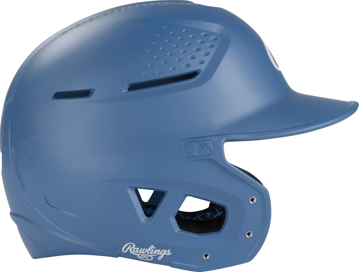 imageRawlings Rawlings  RX2 Series Baseball Batting Helmet  Matte  JR amp SR Sizes  Multiple ColorsColumbia Blue