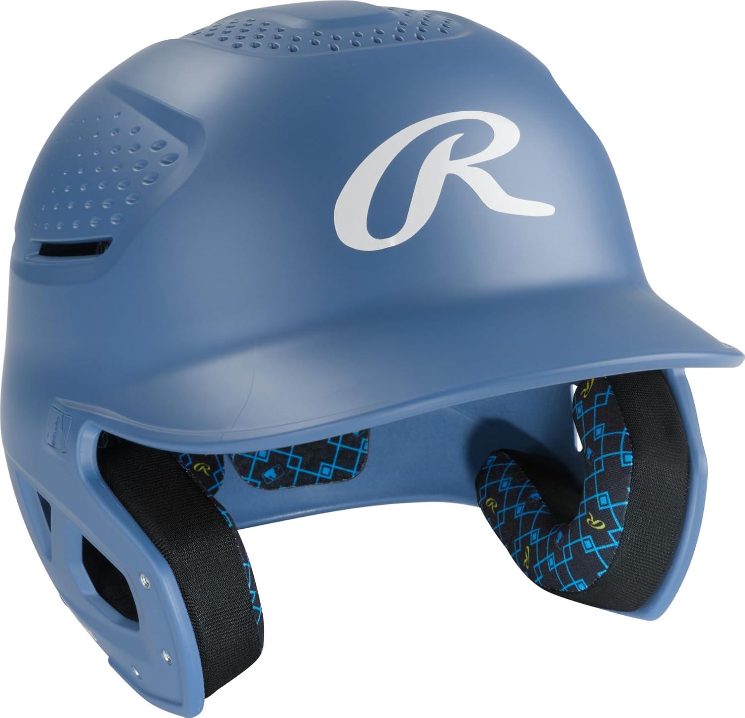 imageRawlings Rawlings  RX2 Series Baseball Batting Helmet  Matte  JR amp SR Sizes  Multiple ColorsColumbia Blue