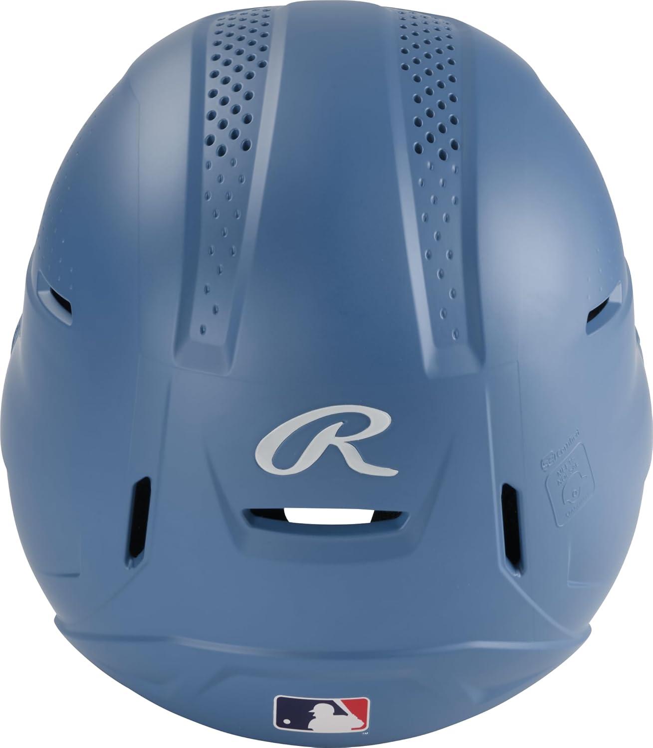 imageRawlings Rawlings  RX2 Series Baseball Batting Helmet  Matte  JR amp SR Sizes  Multiple ColorsColumbia Blue