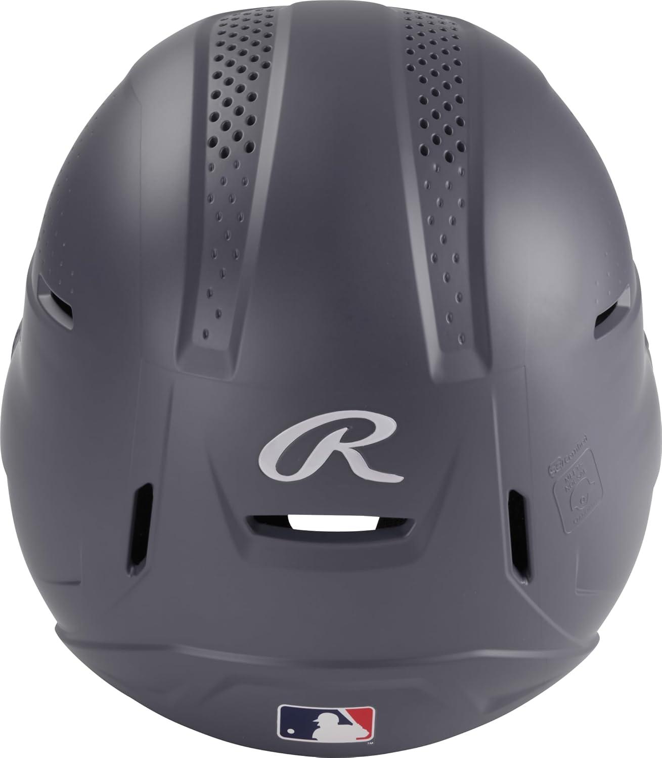 imageRawlings Rawlings  RX2 Series Baseball Batting Helmet  Matte  JR amp SR Sizes  Multiple ColorsGraphite