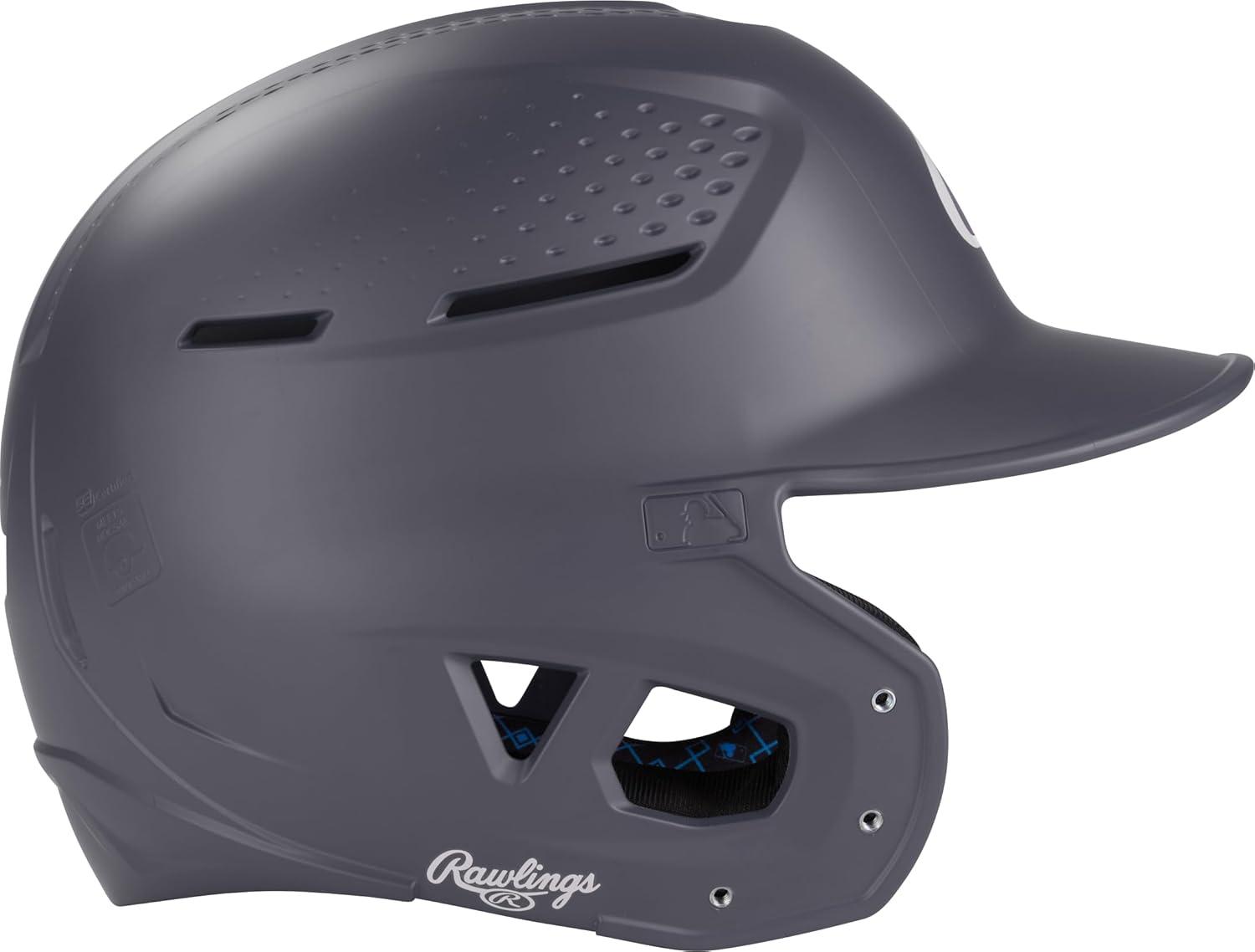 imageRawlings Rawlings  RX2 Series Baseball Batting Helmet  Matte  JR amp SR Sizes  Multiple ColorsGraphite