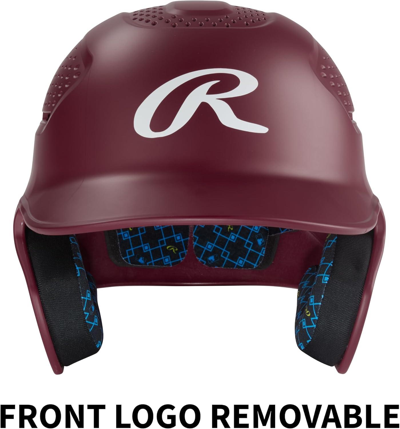 imageRawlings Rawlings  RX2 Series Baseball Batting Helmet  Matte  JR amp SR Sizes  Multiple ColorsMaroon