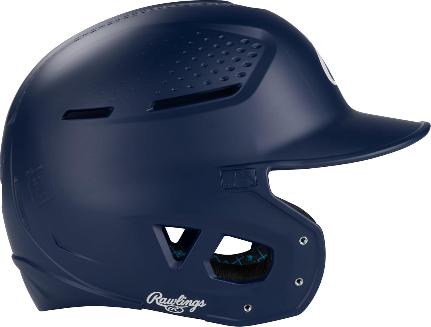 imageRawlings Rawlings  RX2 Series Baseball Batting Helmet  Matte  JR amp SR Sizes  Multiple ColorsNavy