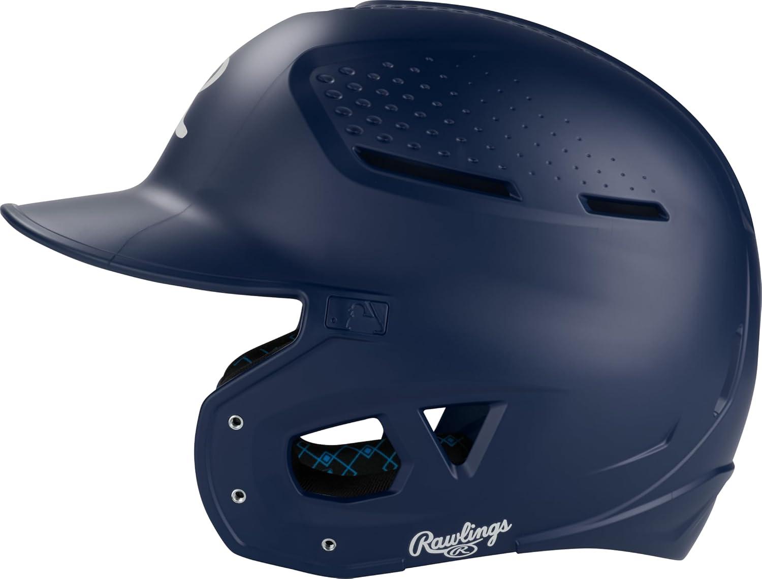 imageRawlings Rawlings  RX2 Series Baseball Batting Helmet  Matte  JR amp SR Sizes  Multiple ColorsNavy
