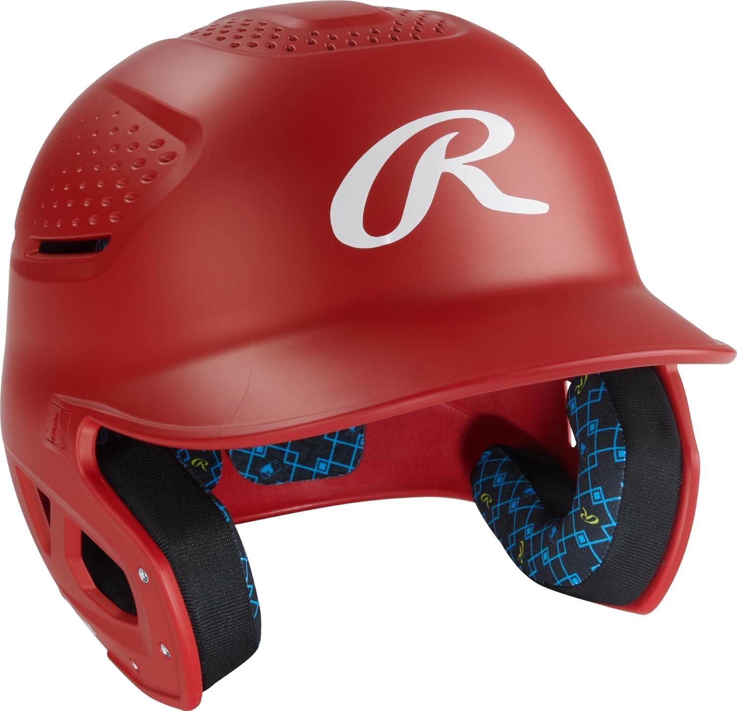 imageRawlings Rawlings  RX2 Series Baseball Batting Helmet  Matte  JR amp SR Sizes  Multiple ColorsScarlet