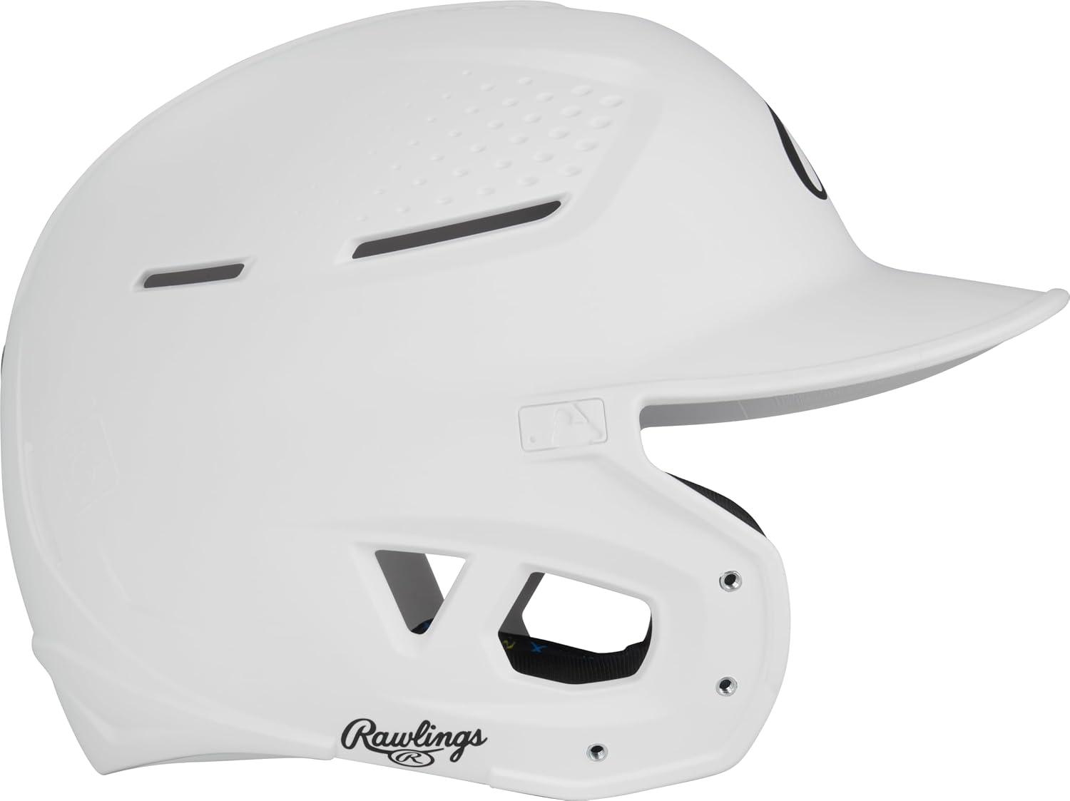 imageRawlings Rawlings  RX2 Series Baseball Batting Helmet  Matte  JR amp SR Sizes  Multiple ColorsWhite