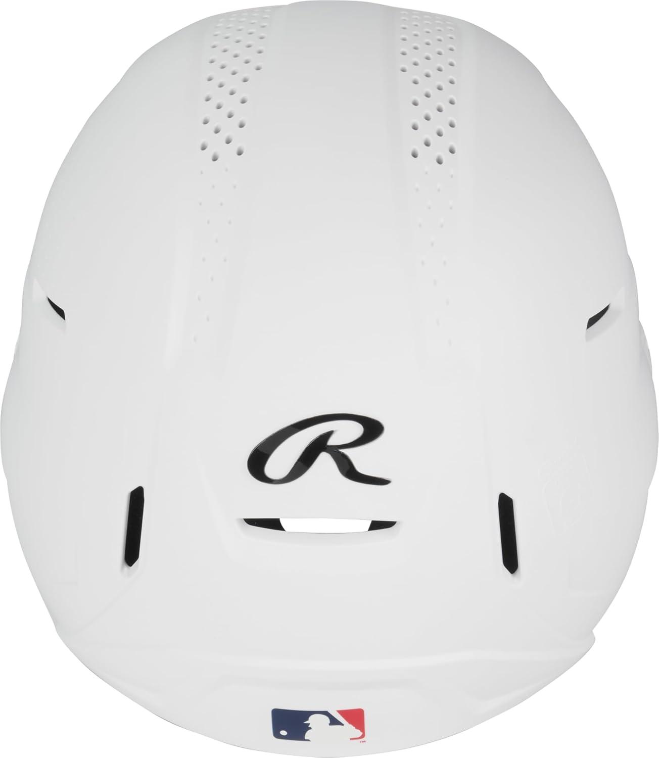 imageRawlings Rawlings  RX2 Series Baseball Batting Helmet  Matte  JR amp SR Sizes  Multiple ColorsWhite